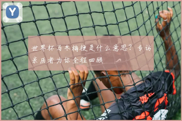 世界杯马冬梅梗是什么意思？专访亲历者为你全程回顾